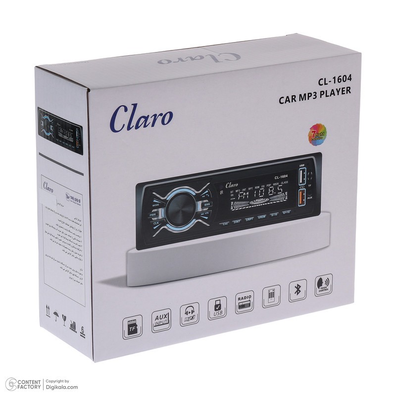 پخش کننده خودرو کلارو مدل CL-1604