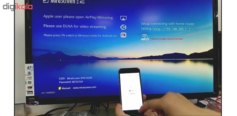 دانگل HDMI میراسکرین مدل MX