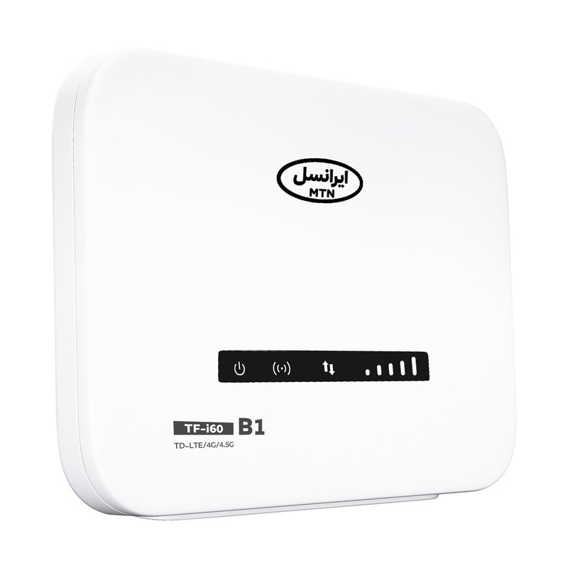 مودم 4G/TD-LTE ایرانسل مدل TF-i60 B1 به همراه 130 گیگ اینترنت و 3 عدد سیم کارت