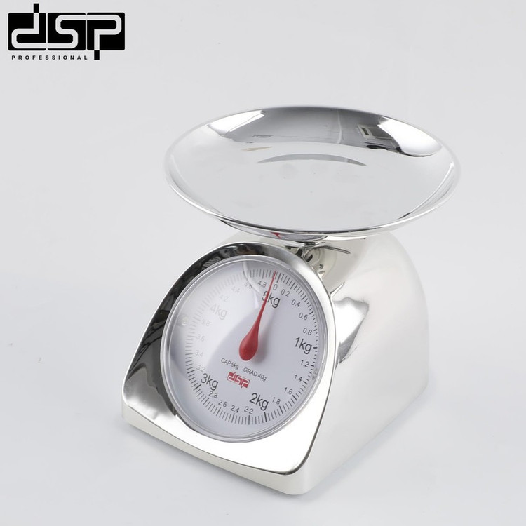 ترازو آشپزخانه آنالوگ دی اس پی مدل KD7040 حداکثر ظرفیت قابل اندازهگیری 5 کیلوگرم با دقت اندازهگیری 0.04 گرم