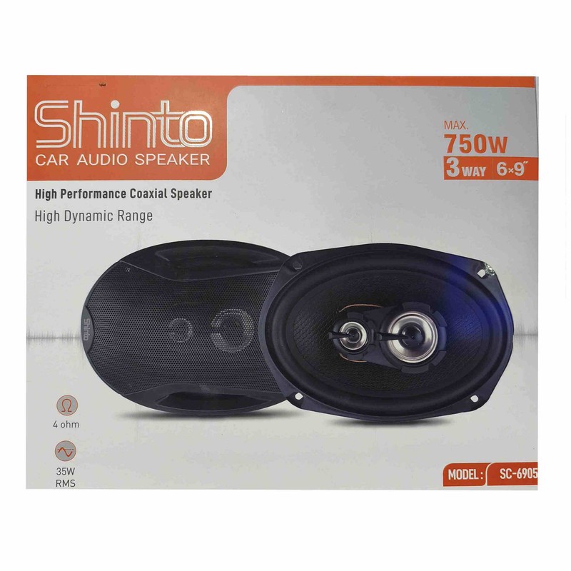 اسپیکر پشت خودرو شینتو مدل sc-6905 سایز 69 اینچ بسته دو عددی