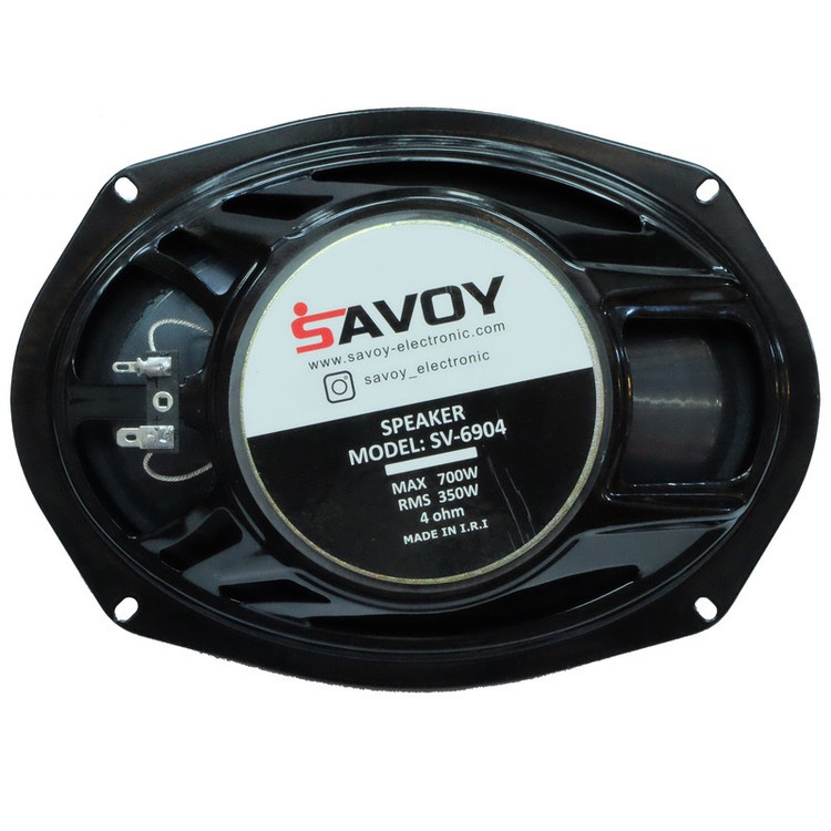 اسپیکر خودرو ساووی مدل SV-6904 بسته دو عددی
