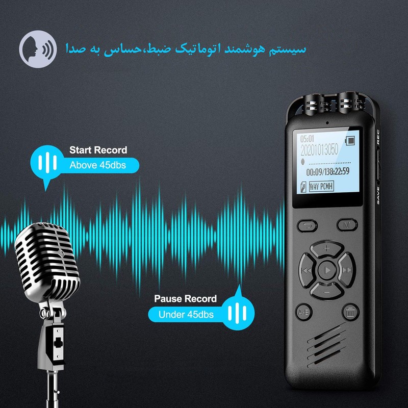 ضبط کننده دیجیتالی صدا آیریور مدل X01-32GB