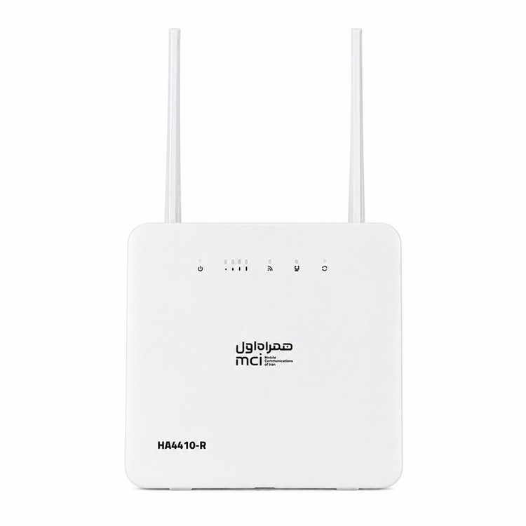 مودم 4G همراه اول مدل HA4410-R به همراه کارت فعالسازی سیمکارت اعتباری و 300 گیگابایت اینترنت هدیه 365 روزه