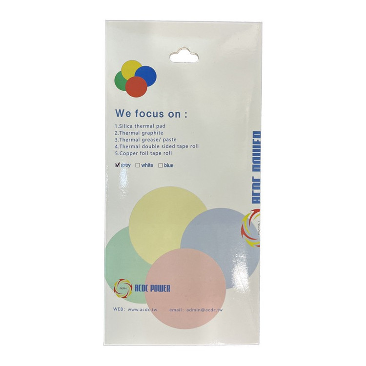 پد سیلیکونی حرارتی 15 وات مدل 50x100x1mm