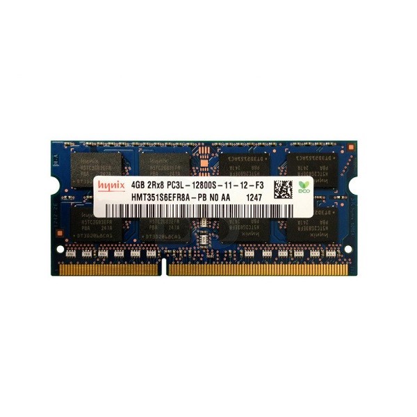 رم لپتاپ DDR3L تک کاناله 1600 مگاهرتز CL11 هاینیکس مدل PC3L-12800S ظرفیت 4 گیگابایت