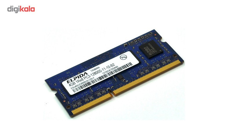 رم لپ تاپ الپیدا مدل 1600 DDR3L PC3L 12800S MHz ظرفیت 4 گیگابایت