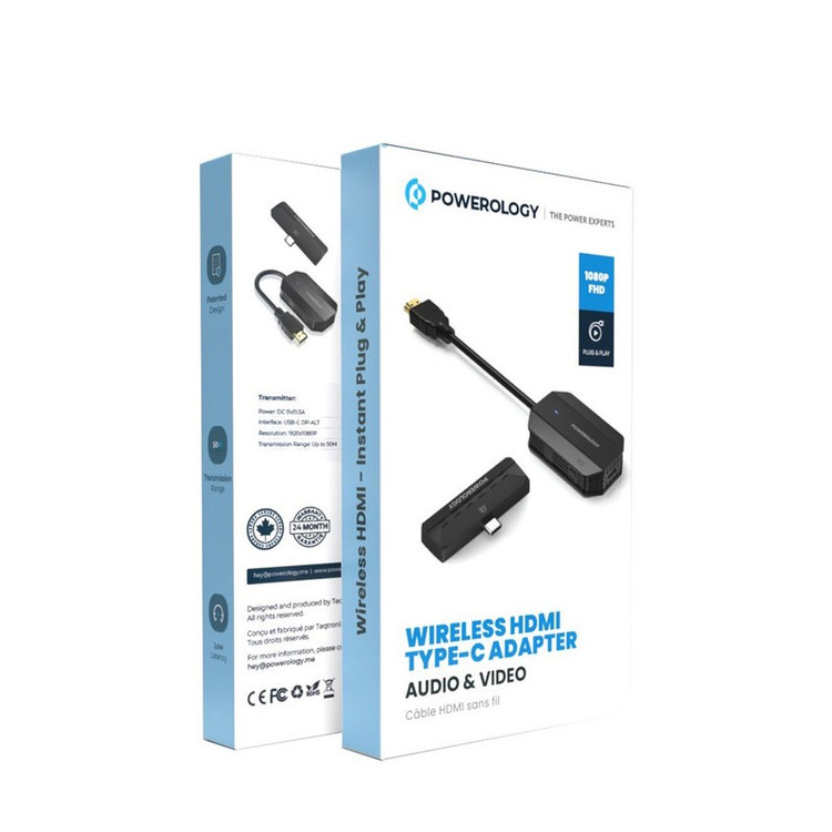 دانگل HDMI انتقال تصویری پاورولوژی مدل PHDMACBK