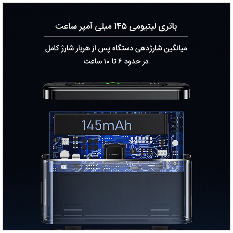 گیرنده بلوتوثی موزیک یوسمز مدل US-SJ519