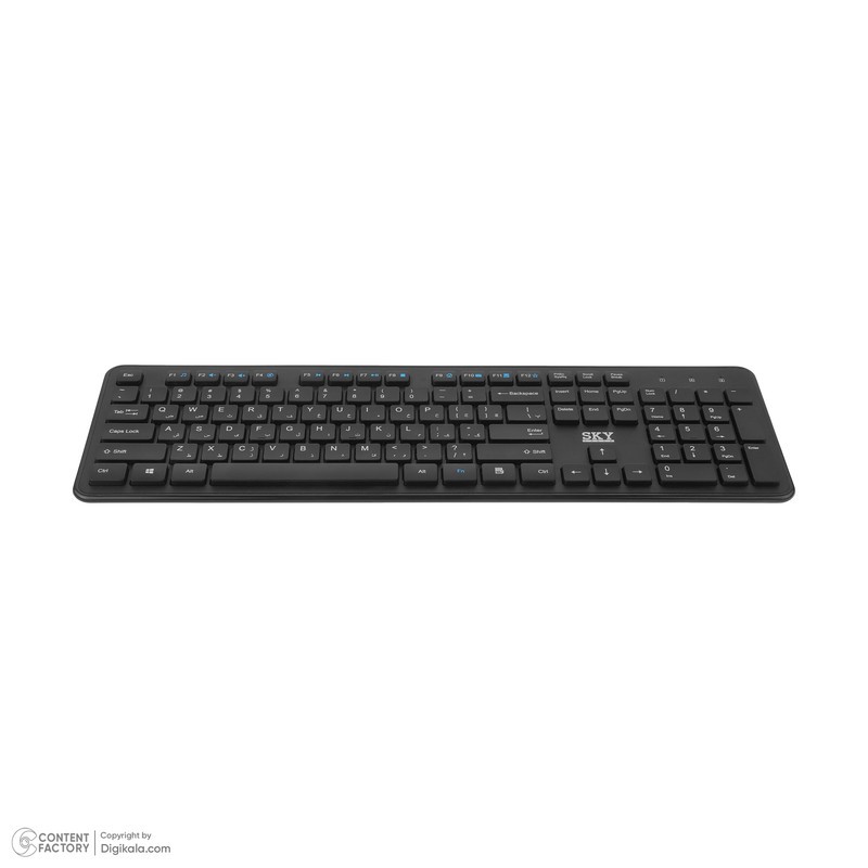 کیبورد و ماوس بیسیم اسکای لیزر مدل KG9012+G1060E6