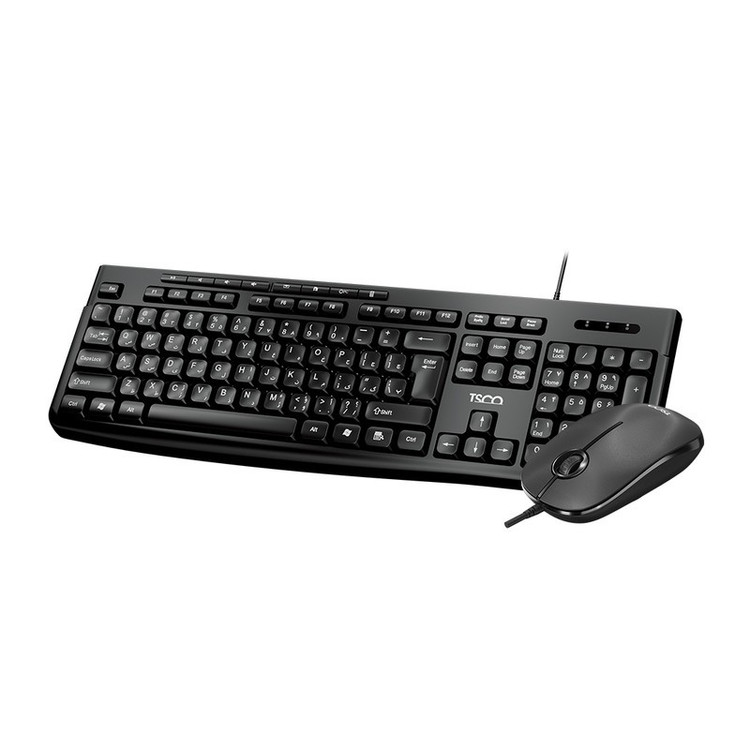 ماوس و کیبورد با سیم تسکو مدل TKM 8057