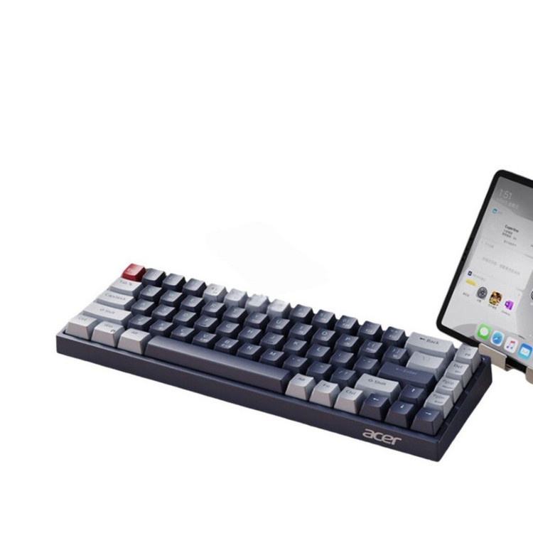 کیبورد بیسیم ایسر مدل OKR130 PRO 68-Key Wireless Bluetooth