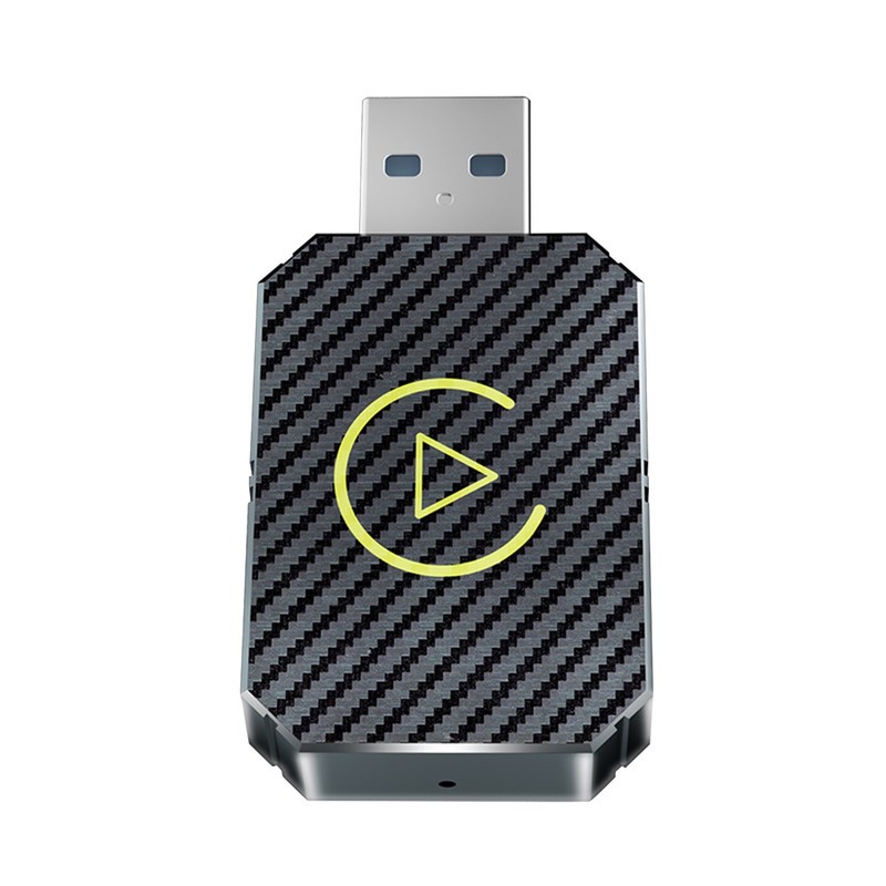 کارپلی و اندروید اتو مدل Wireless CarPlay/Android Auto Q1M به همراه مبدل USB به USB-C