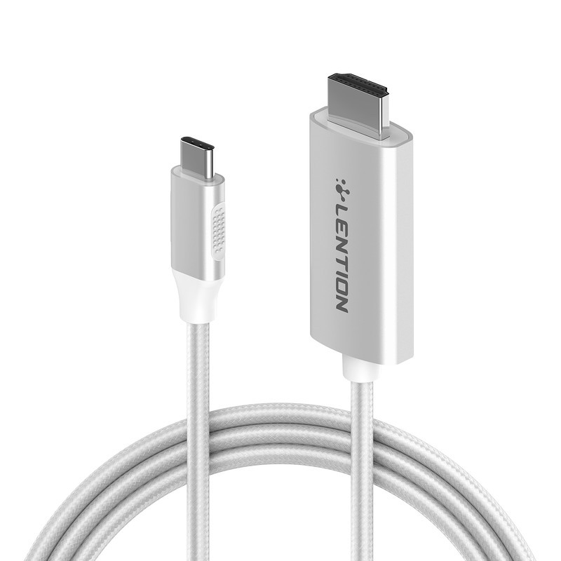 کابل تبدیل USB-C به HDMI لنشن مدل CU-707H-3M NA 4K 60HZ طول 3 متر
