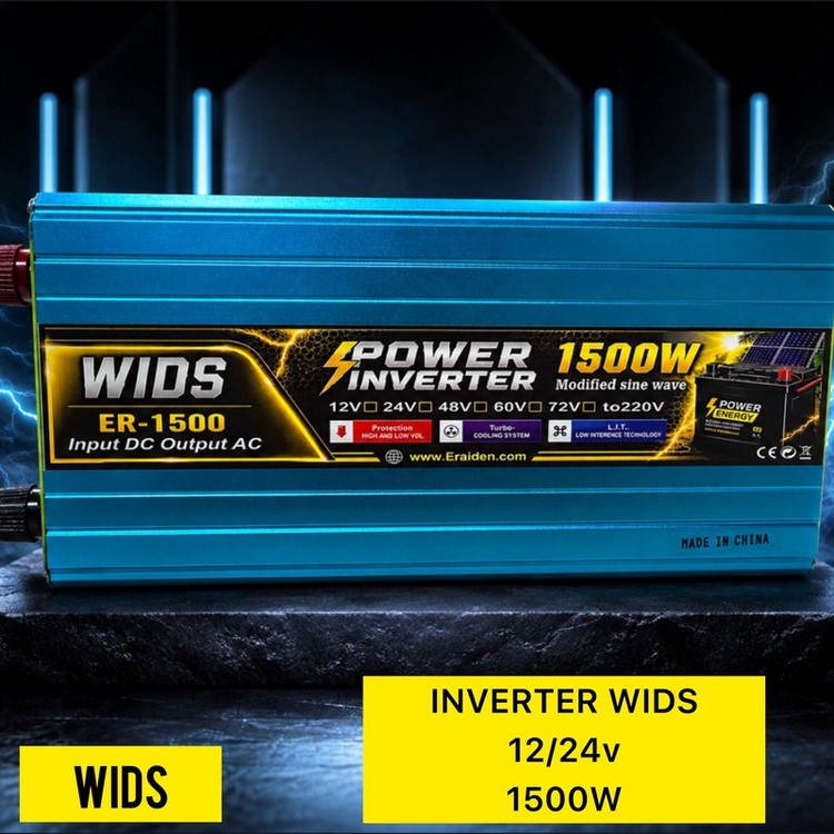 مبدل برق خودرو ویدز مدل 12V-24V-TO-220V-1500W