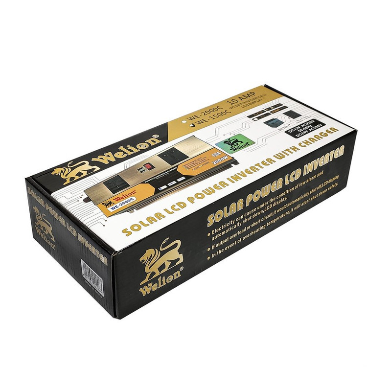اینورتر شارژر ویلیون مدل WE-1500C ظرفیت 1500 وات