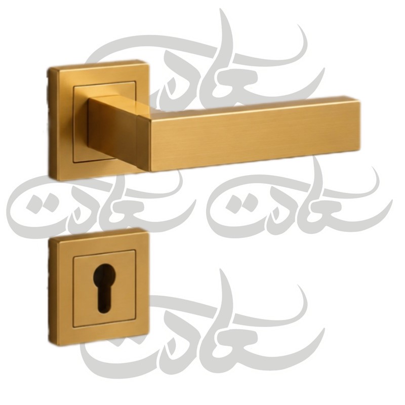 دستگیره درب کد 12 مدل رزت کلیدی استاندارد مجموعه سه عددی