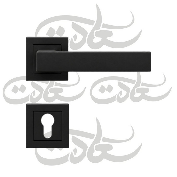 دستگیره درب کد 12 مدل رزت کلیدی استاندارد مجموعه سه عددی