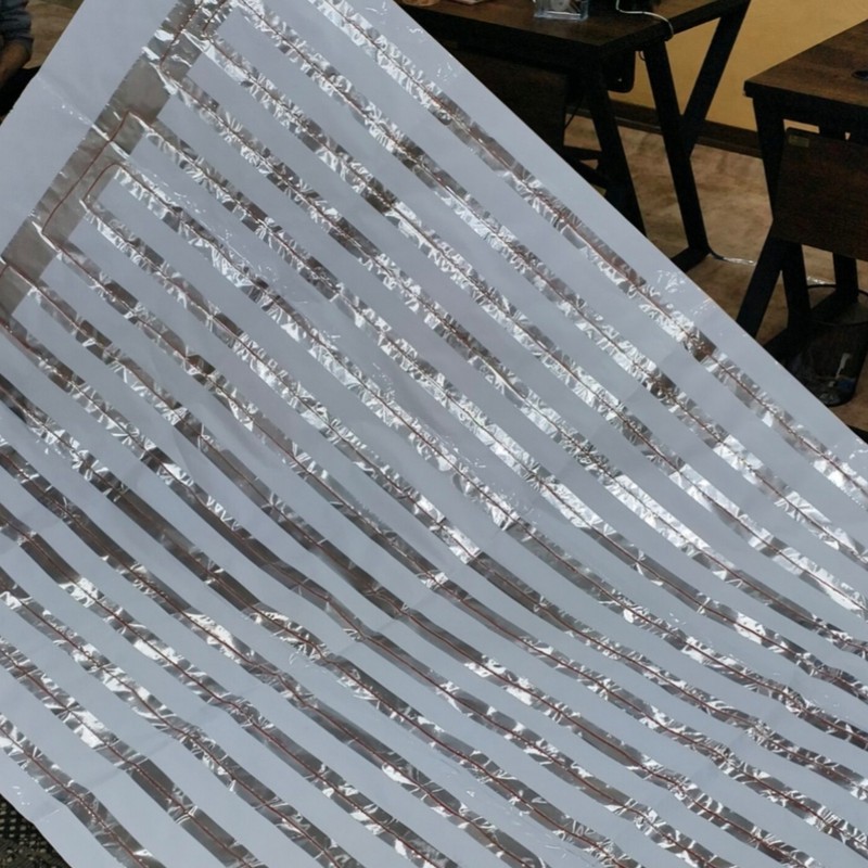 گرمایش برقی کف مدل رول نوار