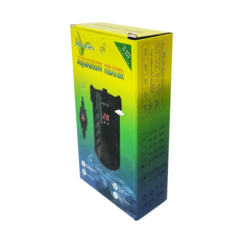 بخاری آکواریوم مدل HE-200 توان 200 وات