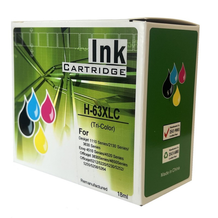 کارتریج پرینتر رنگی مدل HP-63XL