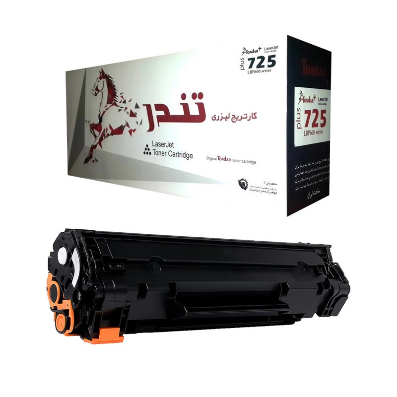 تونر مشکی 700 گرمی تندر مدل 725
