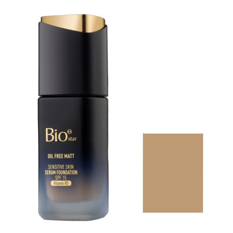 کرم پودر بیو استار مدل SERUM FOUNDATION شماره B502 حجم 50 میلی لیتر