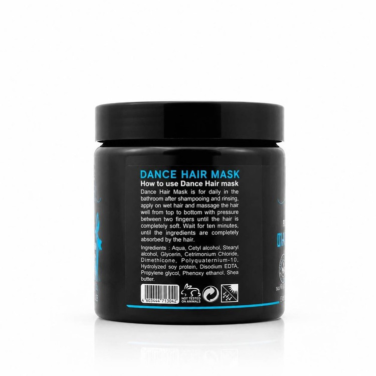ماسک مو نرم کننده کیسی مدل dance hair مناسب برای موی کراتین شده حجم 500 میلی لیتر