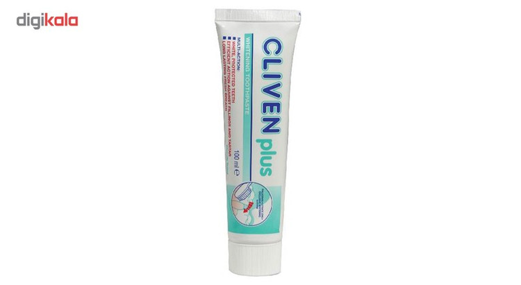 خمیر دندان سفید کننده کلیون مدل Whitening Toothpaste حجم 100 میلی لیتر