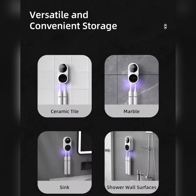 نگهدارنده هوشمند مسواک بیتوی مدل ضدعفونی کننده و خشک کن X122