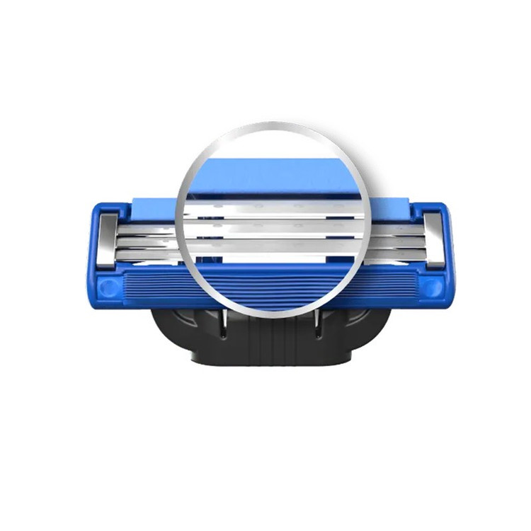 تیغ یدک ژیلت مدل Mach 3 Turbo بسته 4 عددی