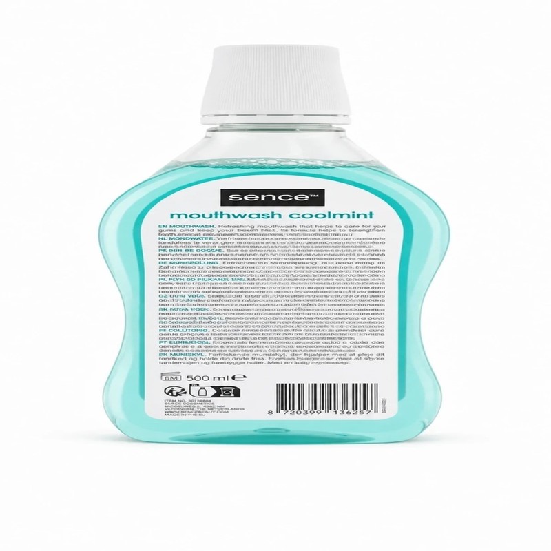 دهان شویه سنس مدل COOLMINT حجم 500 میلی لیتر
