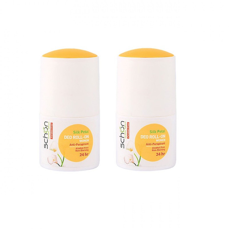 رول ضد تعریق زنانه شون مدل silk petal حجم 50 میلی لیتر مجموعه 2 عددی
