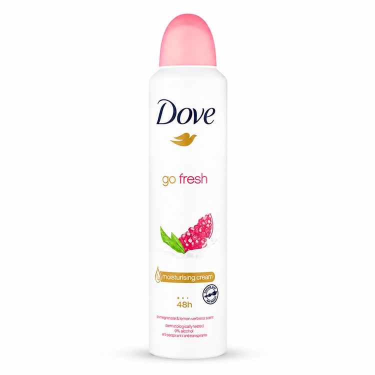اسپری ضدتعریق زنانه داو مدل Pomegranate 48HR حجم 250 میلیلیتر