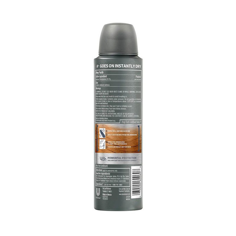 اسپری ضد تعریق مردانه داو مدل Mineral Powder+Sandalwood حجم 250 میلی لیتر