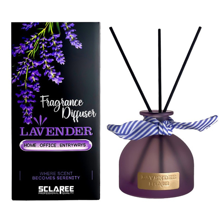 خوشبوکننده هوا اسکلاره مدل Lavender بارایحه گلی حجم 100 میلی لیتر