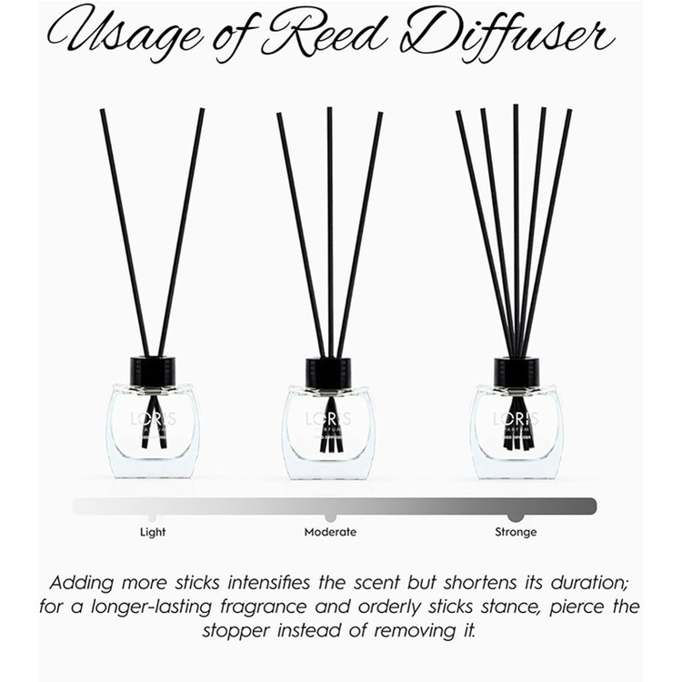 خوشبوکننده هوا لوریس مدل چوب دار رایحه شاتوت حجم 120 میلی لیتر