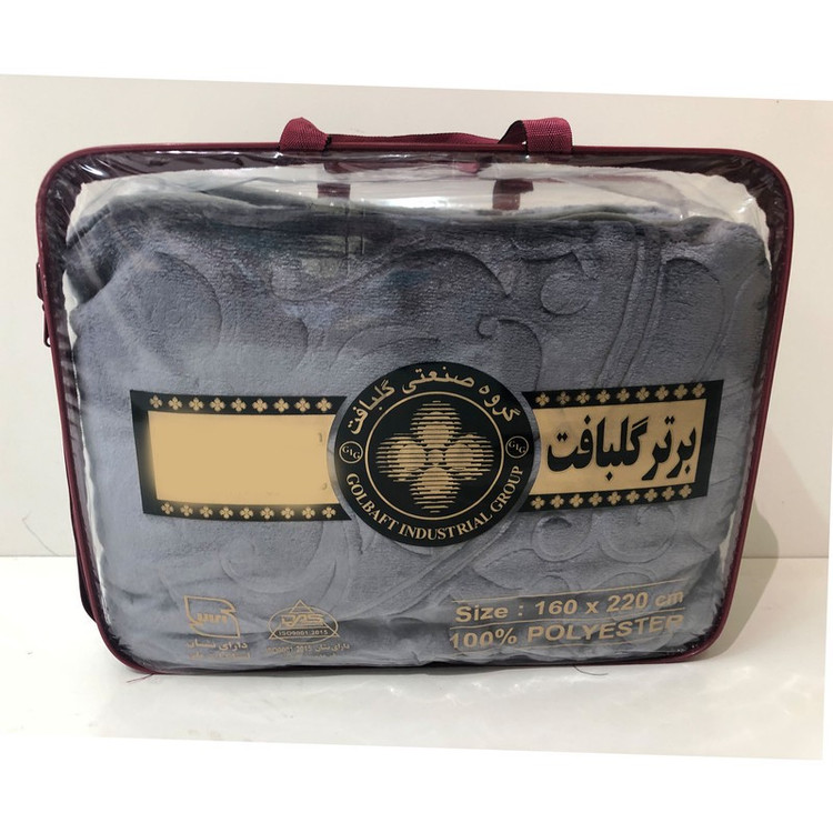 پتو گلبافت مدل برتر گل برجسته سایز 220240 سانتی متر