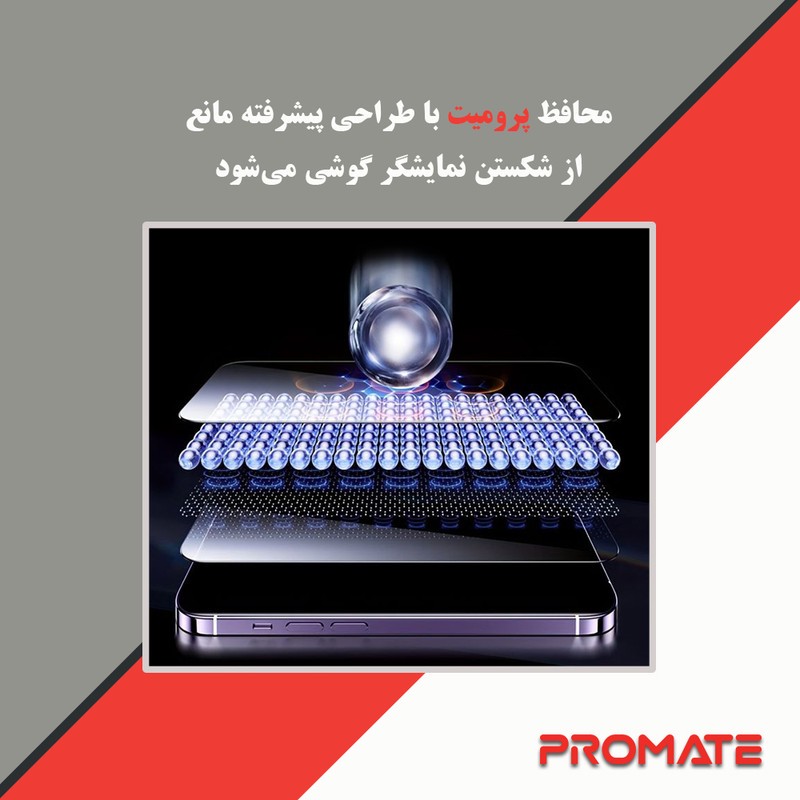 محافظ صفحه نمایش ضد اشعه بنفش پرومیت مدل Eye Care مناسب برای گوشی موبایل اچ ام دی Pulse Plus