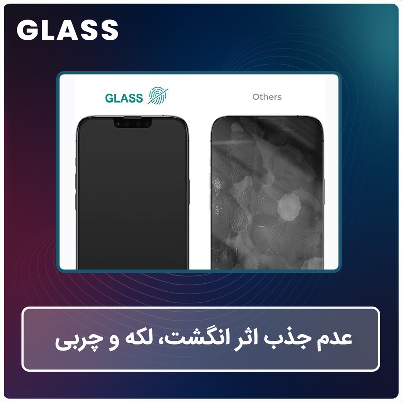 محافظ صفحه نمایش مات آنتی بلو گلس مدل Resistant مناسب برای گوشی موبایل اچ ام دی Pulse Plus