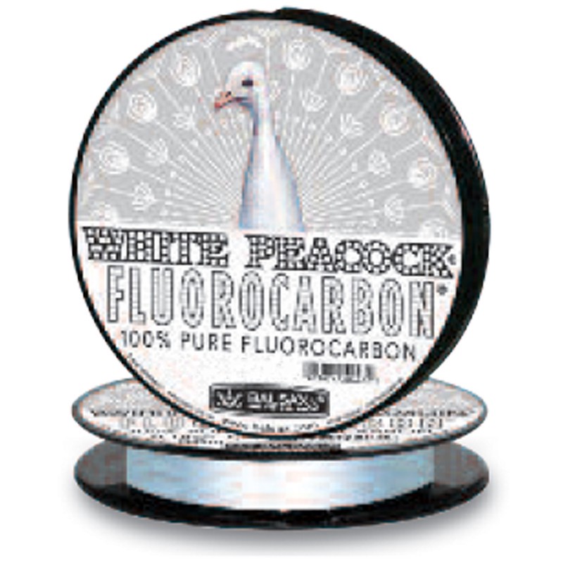 نخ ماهیگیری بالساکس مدل White Peacock-Fluorocarbon سایز 0.14 میلی متر