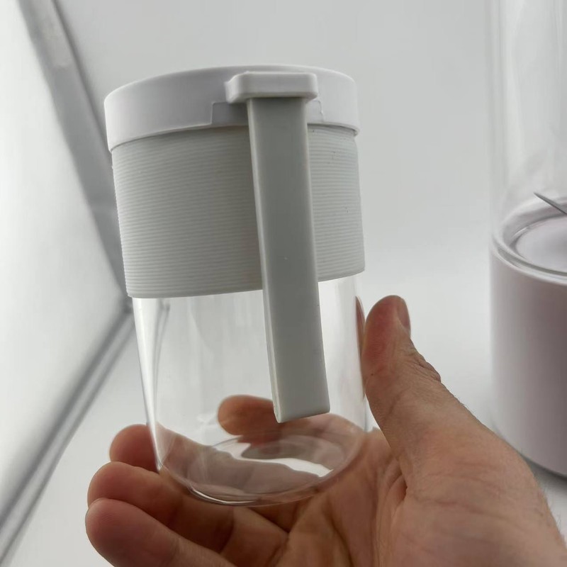 شیکر شارژی مدل Double گنجایش 04. لیتر به همراه لیوان