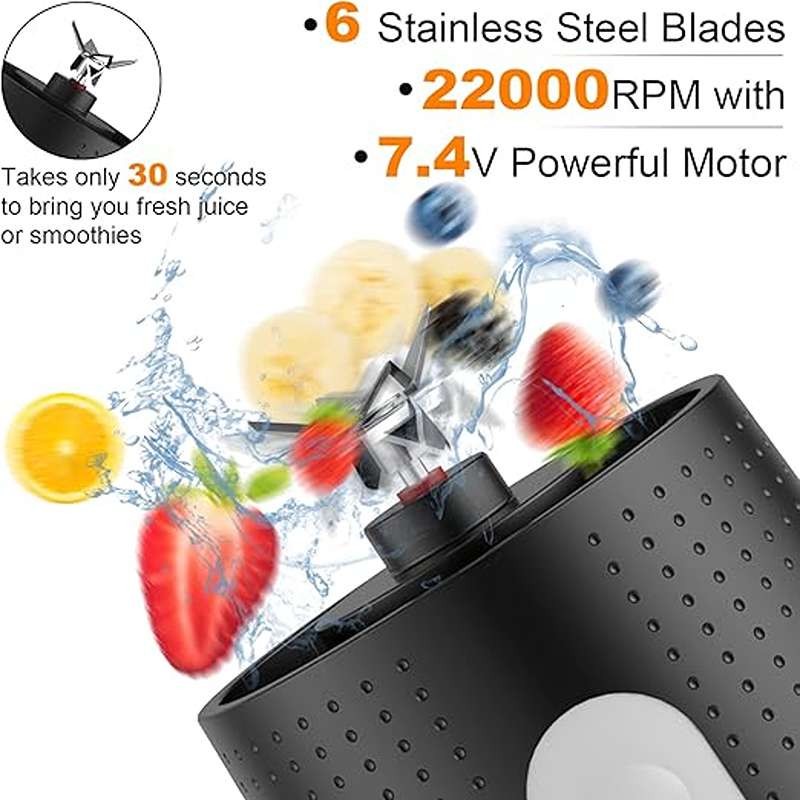 شیکر شارژی مدل A1 گنجایش 0.38 لیتر