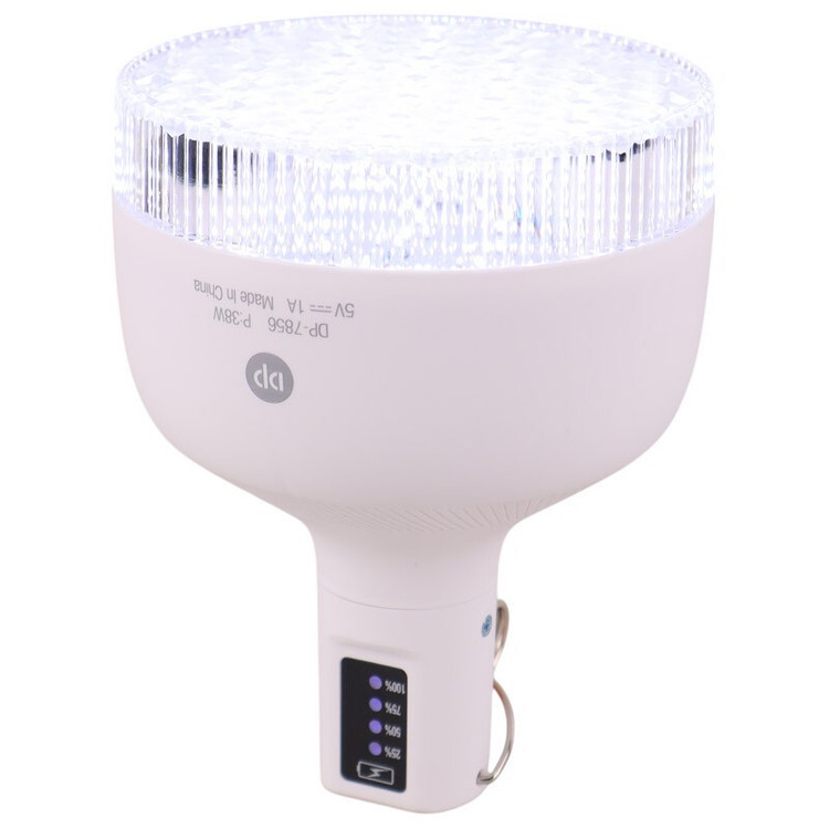 چراغ آویز چادر دی پی مدل DP-7856 38W با نور مهتابی