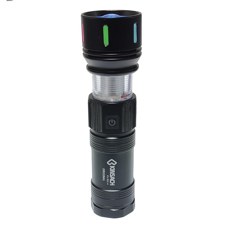 چراغ قوه دستی کینساچ مدل KS-902-4 رنگ نور چند رنگ