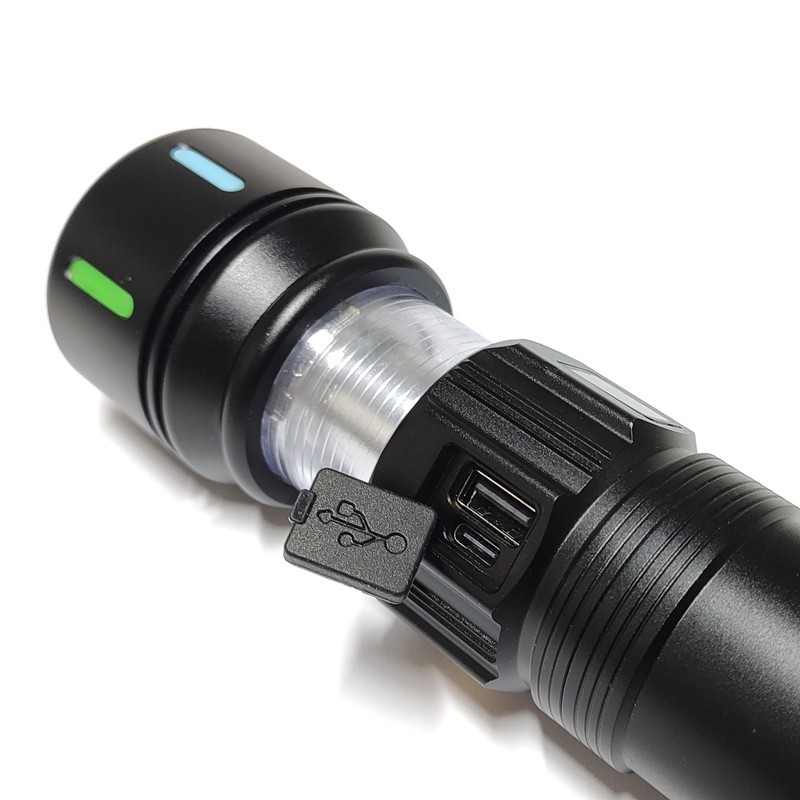 چراغ قوه دستی کینساچ مدل KS-902-4 رنگ نور چند رنگ