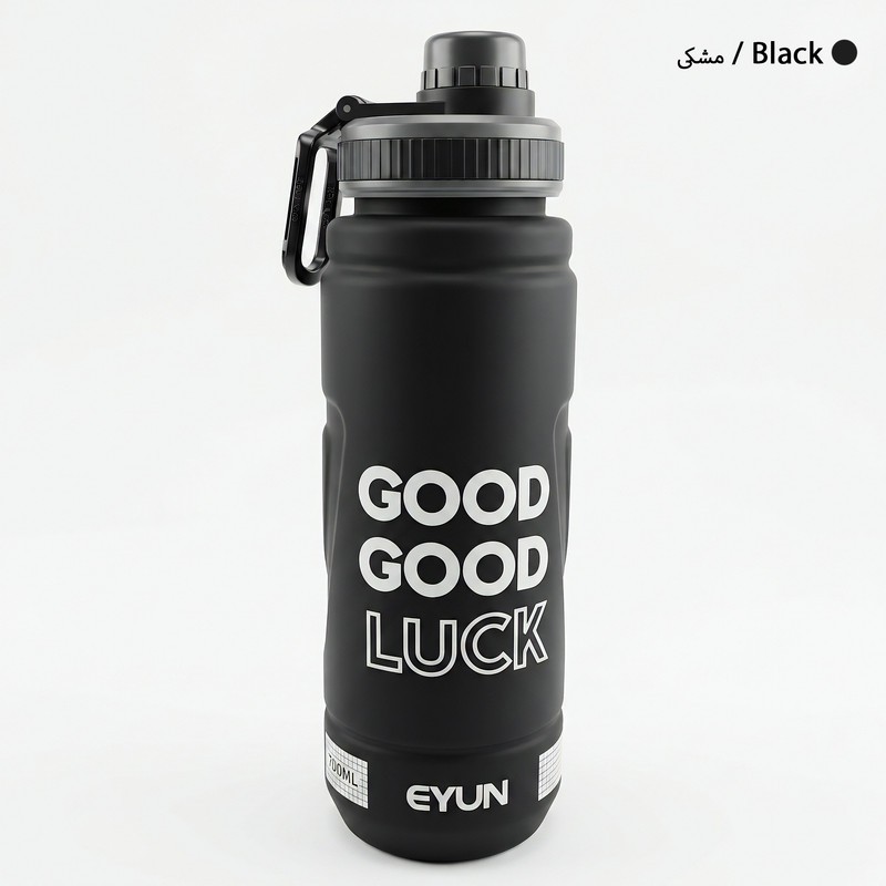 قمقمه ورزشی مدل Good Luck گنجایش 0.8 لیتر