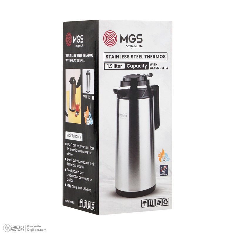 فلاسک ام جی اس مدل FS10113 گنجایش 1.9 لیتر