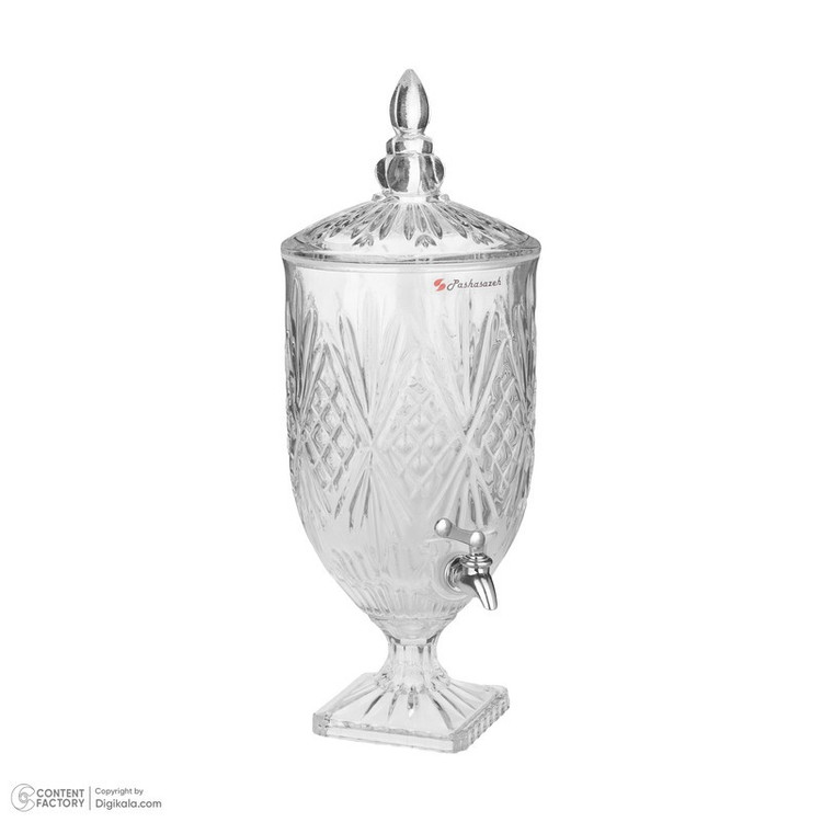 کلمن پاشاسازه مدل شیشه ای کد 2304 گنجایش 5 لیتر