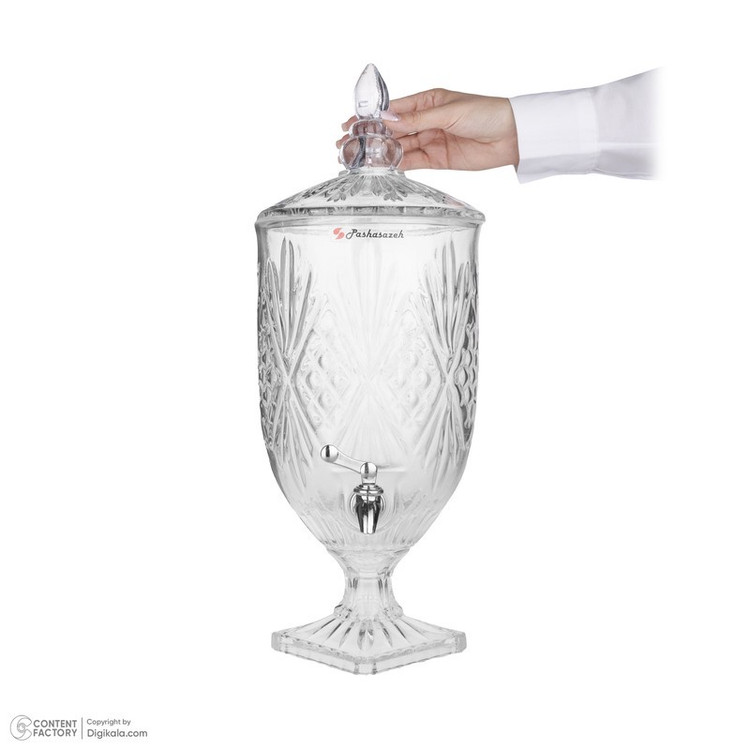 کلمن پاشاسازه مدل شیشه ای کد 2304 گنجایش 5 لیتر